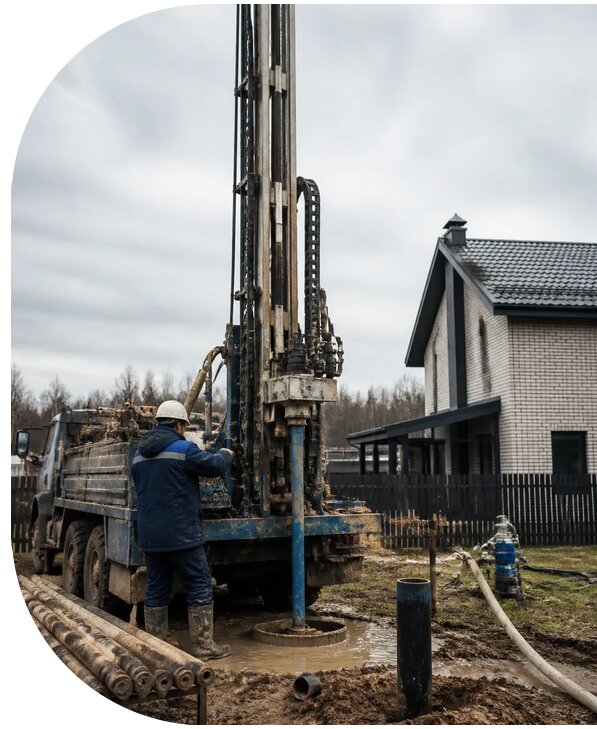 Бурение скважин на воду под ключ в Петрозаводске от 121800 р. | АПаруса-Птр